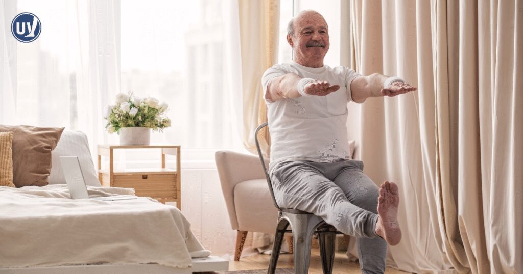 gentle chair yoga poses