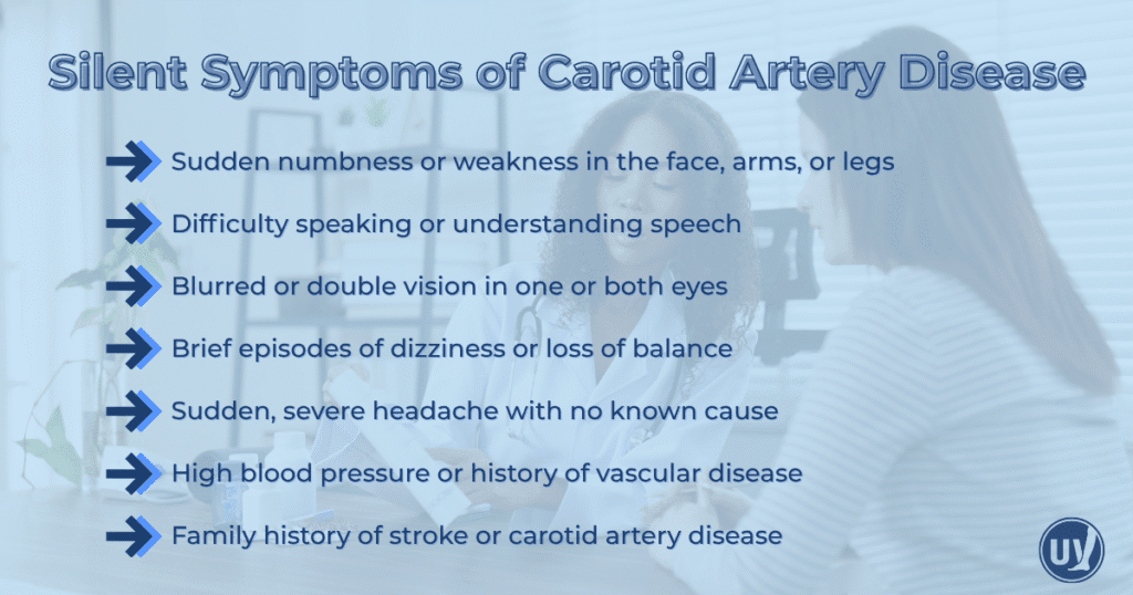 Silent Symptoms of Carotid Artery Disease