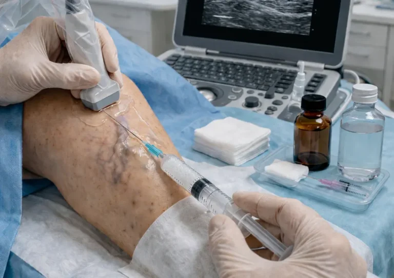 Sclerotherapy versus vein ablation