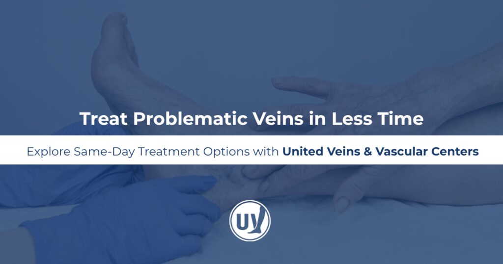 Explore Same-Day Treatment Options with United Veins & Vascular Centers