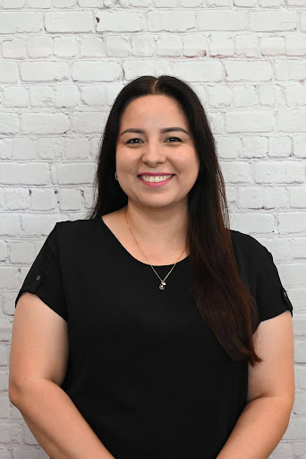 Portrait of Brenham ISD District Paraprofessional of the Year Leticia Bustos.