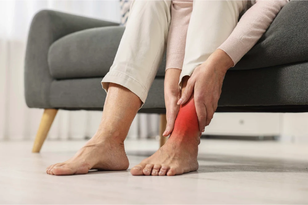 Burning legs causes