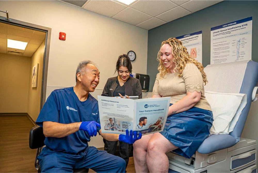 Seek treatment for burning legs at United Vein &amp; Vascular Centers