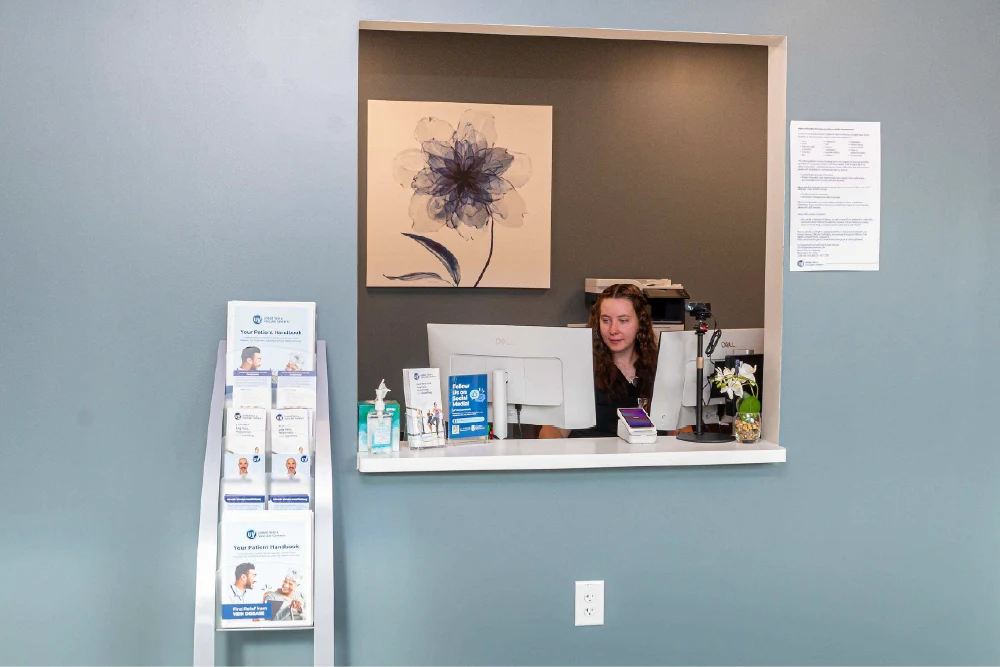 United Vein Centers of Boca Raton receptionist